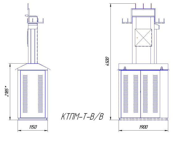 КТПМ-Т  63/6/0,4-В/В-У1 Э