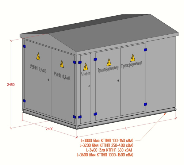 КТПНП 630/10/0,4-К/В(К)-У1